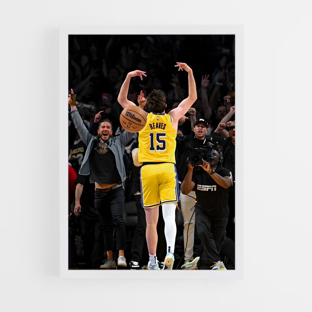 Poster Celebration Lakers – affiche Basketball (vue 3)